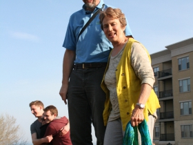 Ken Leinbach and Julily Kohler