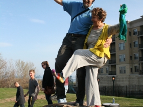 Ken Leinbach and Julily Kohler