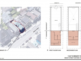 1327 E. Brady St. Plan