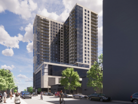1490 N. Farwell Ave. Tower - Revised Rendering (24 Stories)