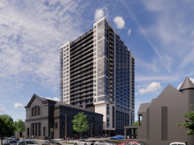 1490 N. Farwell Ave. Tower - Revised Rendering (24 Stories)