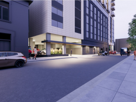 1490 N. Farwell Ave. Tower - Revised Rendering (24 Stories)