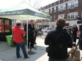 ZipCar announcement.