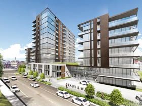 Brady & Water Condominium Renderings