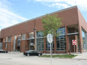 Construction work is underway to convert the Prospect Mall into a mixed-use apartment building.