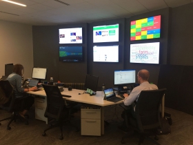 Social Media Monitoring Room