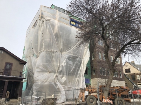 1627 N. Jackson St. Construction