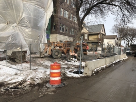 1627 N. Jackson St. Construction