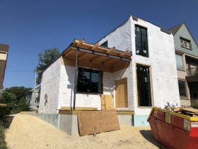 1673 N. Astor St. Construction
