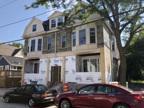 Construction at 1816 N. Humboldt Ave.