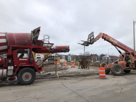 St. Rita Square Construction