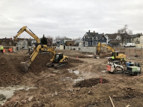 St. Rita Square Construction