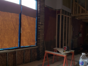 Baccanera under construction