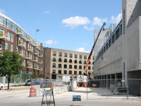 Construction at Rhythm Apartments