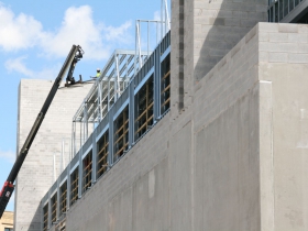 Construction at Rhythm Apartments