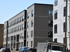 River House Phase 2 Construction from Water Street