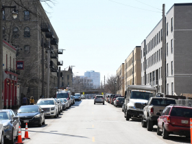 N. Water Street Looking Southwest