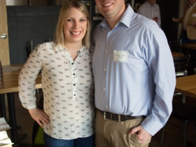 Alison Peterson and Jeramey Jannene
