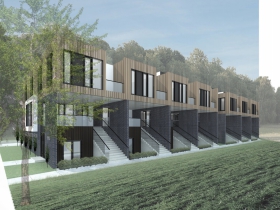 Arlington Row Rendering