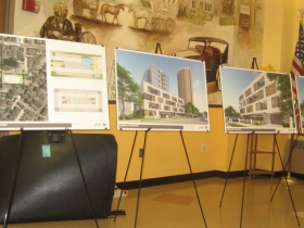 Rendering and plans for 1632 N. Franklin Pl.