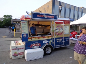Erbert and Gerbert's Sandwich Shop Food Truck Trailer.