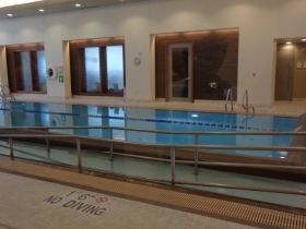 A pool that everyone can use.