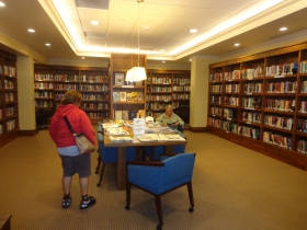 There is even a library.