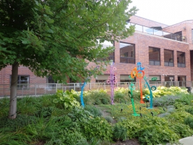 Art installation by a resident of Saint John's.