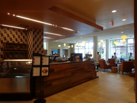 The casual restaurant.