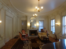 Beautiful first-floor room.