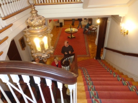Grand staircase.