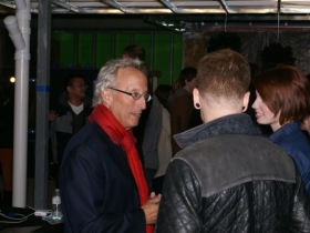 Barry Mandel at the Spectacle at The North End.