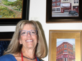 Artist Florie Enders from Milwaukee.