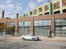Prospect Mall Apartments under construction.