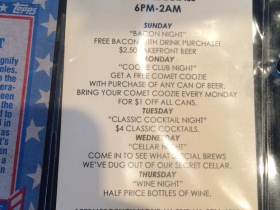 Booklet with Beer and Cocktail Trading Cards