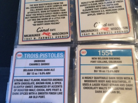 Beer and Cocktail Trading Cards