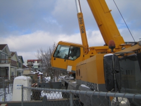 Heavy equipment.
