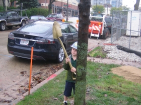 Hey, there, superintendent -- the sand pile is in the other direction!