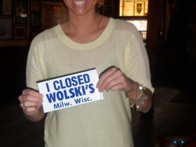 I Closed Wolski's bumper sticker.