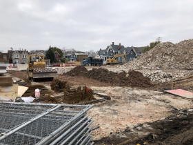 St. Rita Square Construction