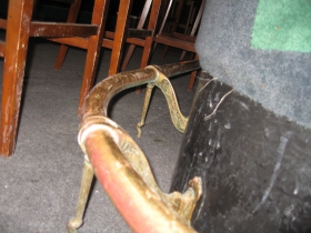 The bar rail