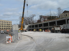 Construction of The Rhythm continues