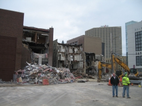Demolition in Progress