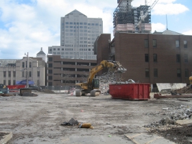 Demolition in Progress