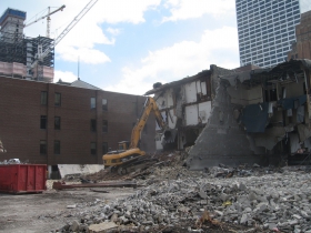 Demolition in Progress