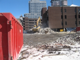 NM Demolition in Progress