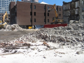 NM Demolition in Progress