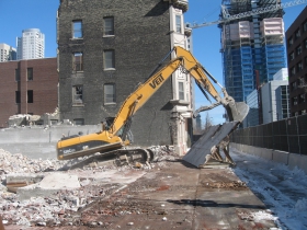 NM Demolition in Progress