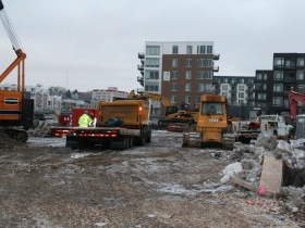 The North End Phase IV Construction