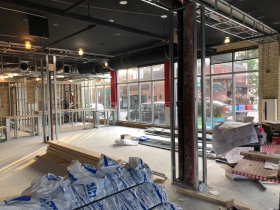 Crossroads Collective under construction